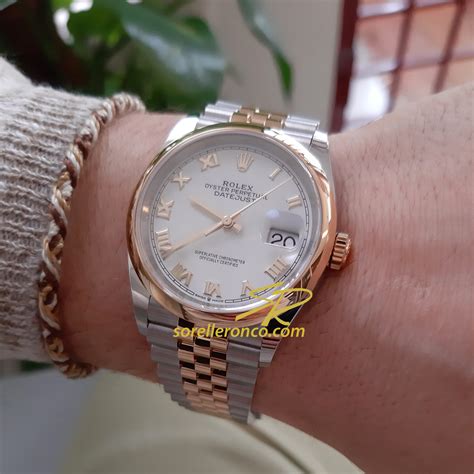 rolex datejust nuova referenza|datejust 36 oro bianco.